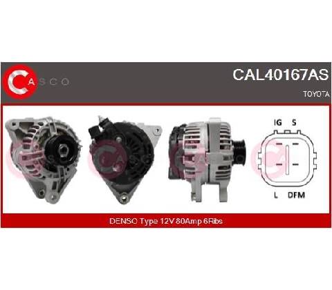 Alternátor CASCO CAL40167AS