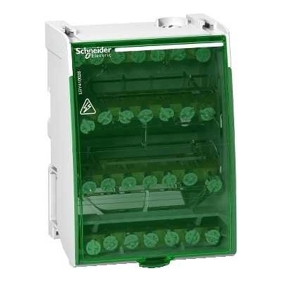 Schneider LGY410028 Šroubová přípojnice 4P 100A 28 pozic