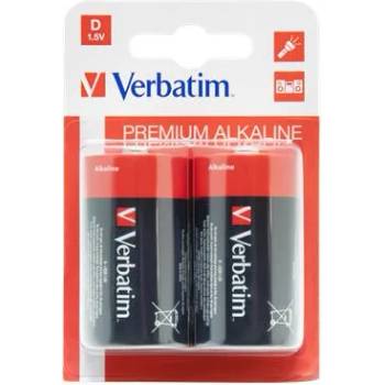 Verbatim Батерия D goliath, 2 бр, VERBATIM "Premium" 49923 (49923)