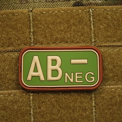 JACKETS TO GO Nášivka KREV AB NEG plast MULTICAM