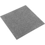 vidaXL Килим 20 бр. Сиво 50 x 50 cm 100% Полипропилен (42046748)