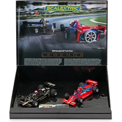 Scalextric Twin Pack Swedish GP 1978 HD 1/32
