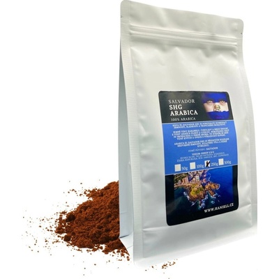 Haniell Káva Salvador SHG arabica mletá 0,5 kg