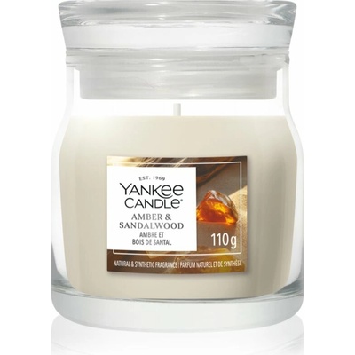 Yankee Candle Amber & Sandalwood Signature 110 g