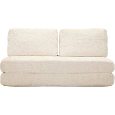 Mauro Ferretti Бял сгъваем диван от букле 150 cm Faster - Mauro Ferretti (14298200DB)