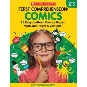 First Comprehension: Comics: 25 Easy-To-Read Comics with Just-Right Questions | Immacula A Rhodes (2019)