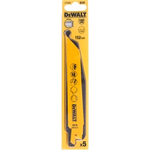 DEWALT нож за трион за метал и ламарина, 152 мм (5 бр. ) DT2385 (DT2385)