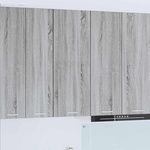 vidaXL Висящ шкаф Сив Сонома 40 x 31 x 100 см Инженерна дървесина (884343)