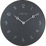 NeXtime Стенен часовник Carousel сивкавозелен (8193GS)