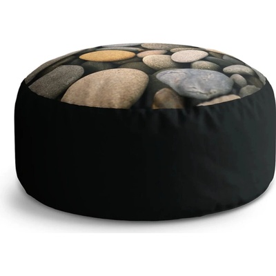 Sablio Taburet Circle Kameny: 38x48 cm