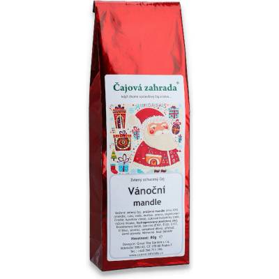 Čajová zahrada Vánoční mandle zelený ochucený čaj zelený čaj 500 g