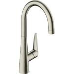 Hansgrohe Кухненски смесител Hansgrohe Talis M51 260, едноръкохватков, с 1 струя, матиран хром (72810800)