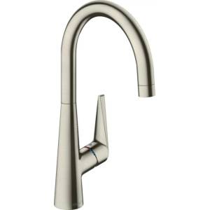 Hansgrohe Кухненски смесител Hansgrohe Talis M51 260, едноръкохватков, с 1 струя, матиран хром (72810800)