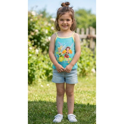 Tinkerbell dievčenské tielko a priatelia svetloružová
