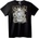 NOONEBRAND Тениска Тъжен ангел - 5XL, Black