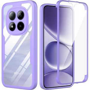 Techsuit Калъф за Xiaomi Redmi Note 15 Pro+ 5G / Poco M8 Pro 5G - ColorVerse 360 Series + Screen Protector - Techsuit - Лилав
