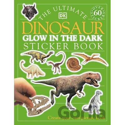 Glow in the Dark Sticker Book Dinosaur - M. Halton