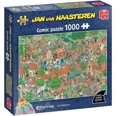 Jumbo - Puzzle Jan Van Haasteren - Fairytale Forest - 1 000 piese