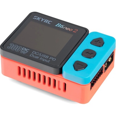 SKY RC B6 neo 2 nabíječ 300W (červená/modrá)