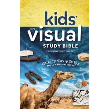 NIV Kids' Visual Study Bible, Imitation Leather, Teal, Full Color Interior