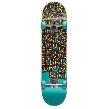 Blind Скейтборд BLIND Letter Drop Youth FP Soft Top (тюркоазен)
