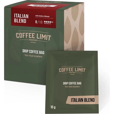 COFFEE LIMIT DRIP COFFEE BAG Italian Blend 5 x 10 g