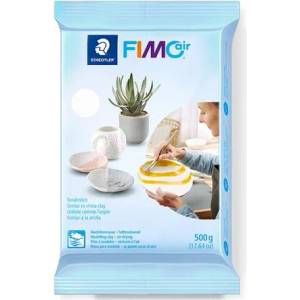 FIMO Пластелин, 500 г, въздушно сушене, FIMO "Air Basic", бял 8100-0 (8100-0)
