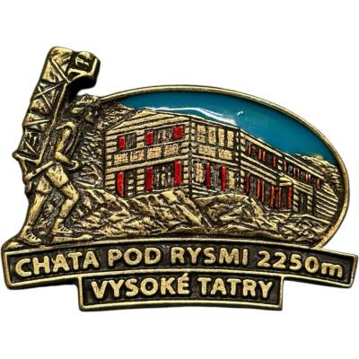 Vysoké Tatry Magnetka Chata pod Rysmi - Handmade