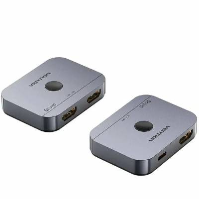 HDMI суич Vention AKPH0 Сив 1 m (6922794772588)