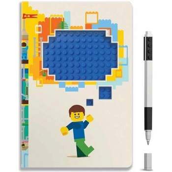 LEGO Stationery Lego Тефтер с гел химикалка - Мисли, рециклируем (53501)