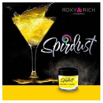 Spirdust Metalická farba na nápoje yellow 1,5 g