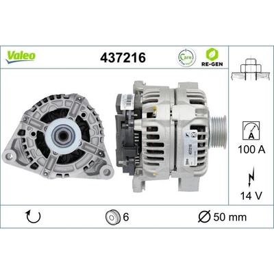 generátor VALEO 437216