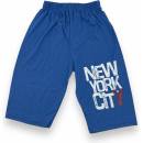 Zeyrek chlapecké kraťasy modrá s potiskem modrá