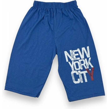 Zeyrek chlapecké kraťasy modrá s potiskem modrá