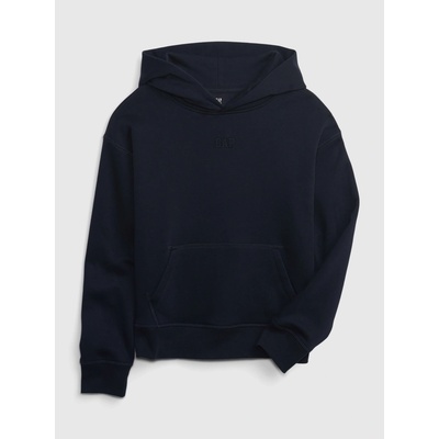 GAP dětská mikina Vintage Soft s kapucí tmavě modrá