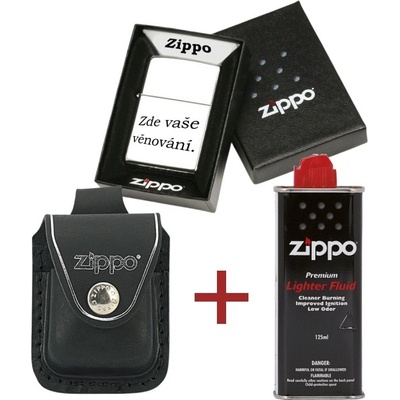 Zippo s věnováním