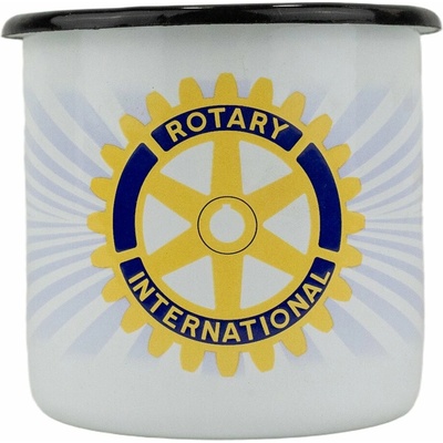 BELIS Smaltovaný hrnček 8 cm 350 ml