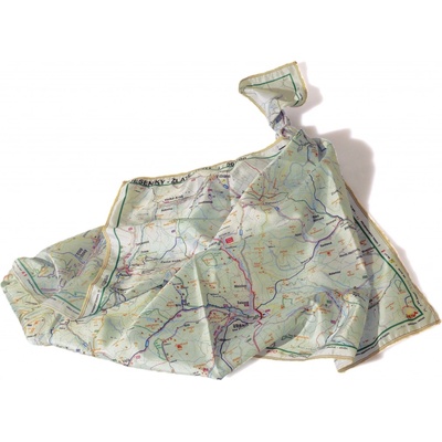 Mapy na šátku Hrubý Jeseník