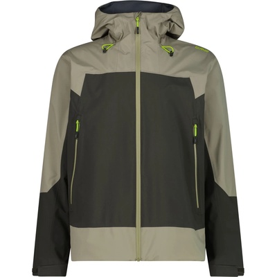CMP Мъжко водоустойчиво яке CMP 3L Jacket Fix Hood Waterproof jacket - Pine - размер 54 (EU) (002-3854-0215)