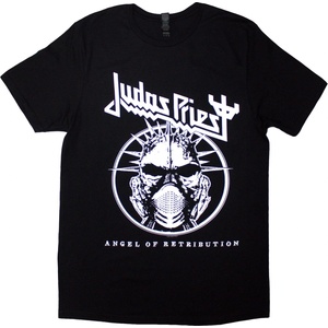 Judas Priest Angel Of Retribution Headshot (Back Print) Black M Риза (JPTEE35MB02)