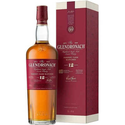 GlenDronach 12y Sherry Cask Matured 43% 0,7 l (karton)