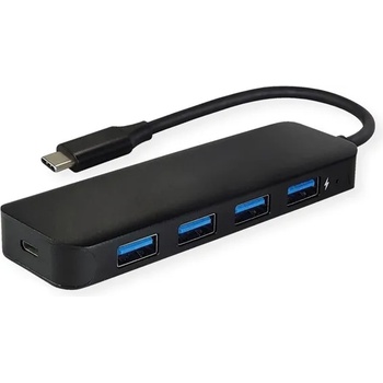 VALUE Hub Type-C - 4x USB 3.2 Gen 2, 1x PD, черен 14.99. 5039-10 (14.99.5039-10)