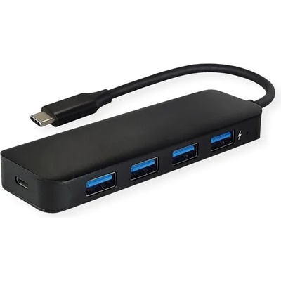 VALUE Hub Type-C - 4x USB 3.2 Gen 2, 1x PD, черен 14.99. 5039-10 (14.99.5039-10)