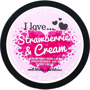 I love Body Butter Strawberries & Cream 200 ml