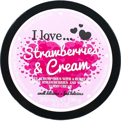 I love Body Butter Strawberries & Cream 200 ml