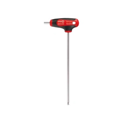 AMF klíč zástrčný imbus šestihranný dvojitý t-rukojeť 6mm, amf-47639