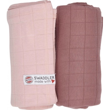 Lodger Swaddler Solid 2 ks Sensitive/Plush 120 x 120 cm