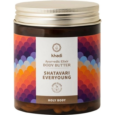 Khadi Body Butter Shatavari Everyoung - tělové máslo “věčné mládí” s anti-aging efektem 250 ml