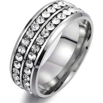 HARAHU Пръстен KE-16982 - Сребърен / 59mm KP16982 (KE-16982)