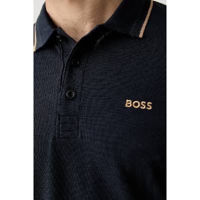 BOSS Green тениска с яка мъжка от памук Paddy (50469055)